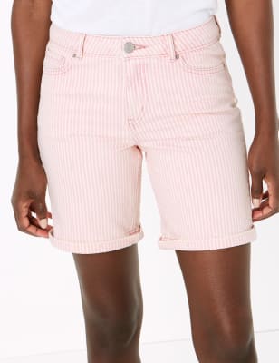 boyfriend shorts cotton