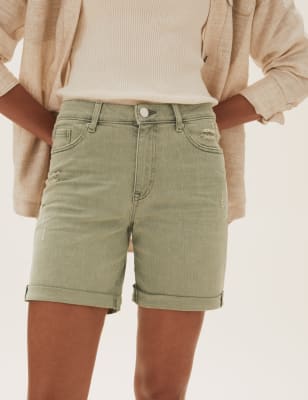 Denim Boyfriend Shorts