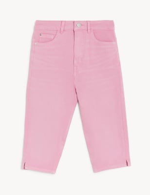 Magic Shaping Denim Knee Length Shorts
