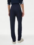 Jersey Tapered Ankle Grazer Trousers