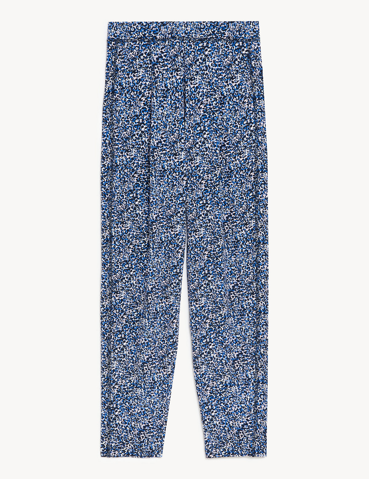 Jersey Printed Tapered Trousers