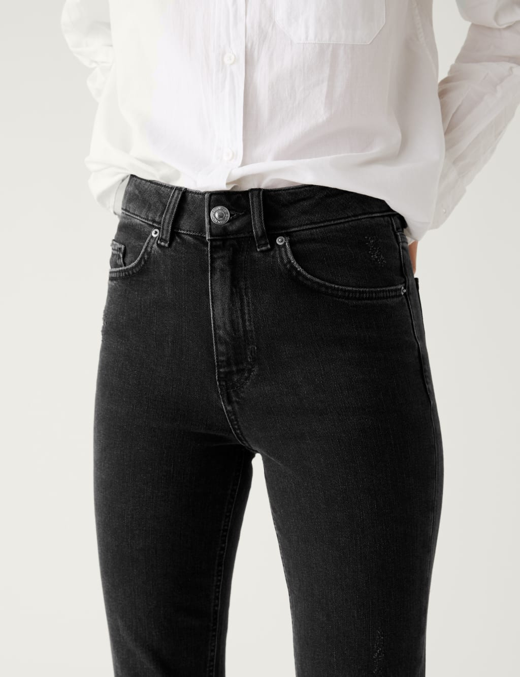 Slim Fit Ankle Grazer Jeans image 2