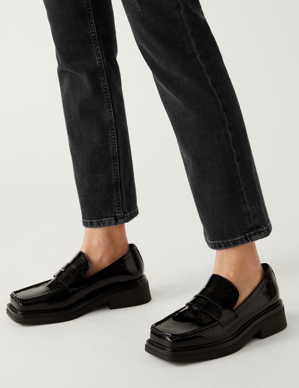 Slim Fit Ankle Grazer Jeans image 3