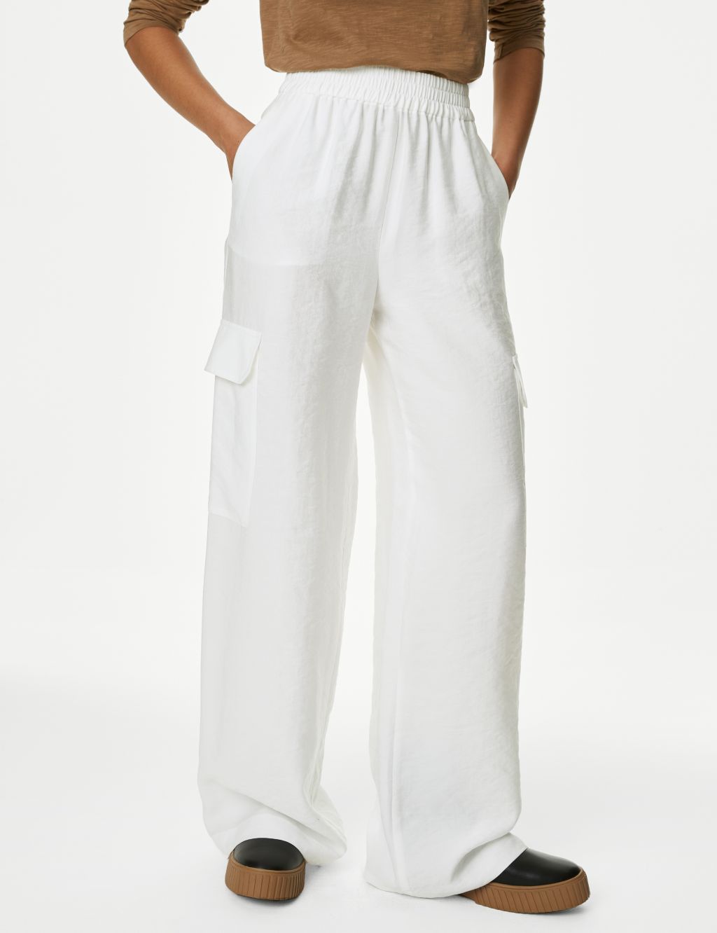 Utility Wide Leg Trousers image 3
