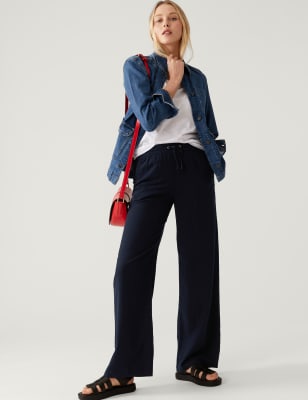 Ladies summer trousers at marks store and spencer