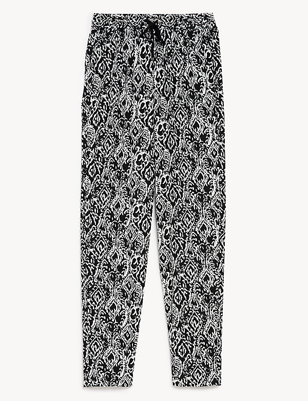 Linen Rich Tapered Trousers - LT