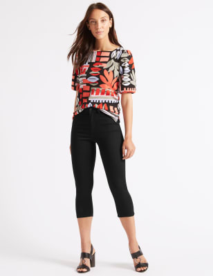 cropped jeans marks and spencer