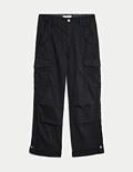 Neformální barvené kapsáčové kalhoty zkráceného střihu s&nbsp;vysokým podílem materiálu Lyocell™