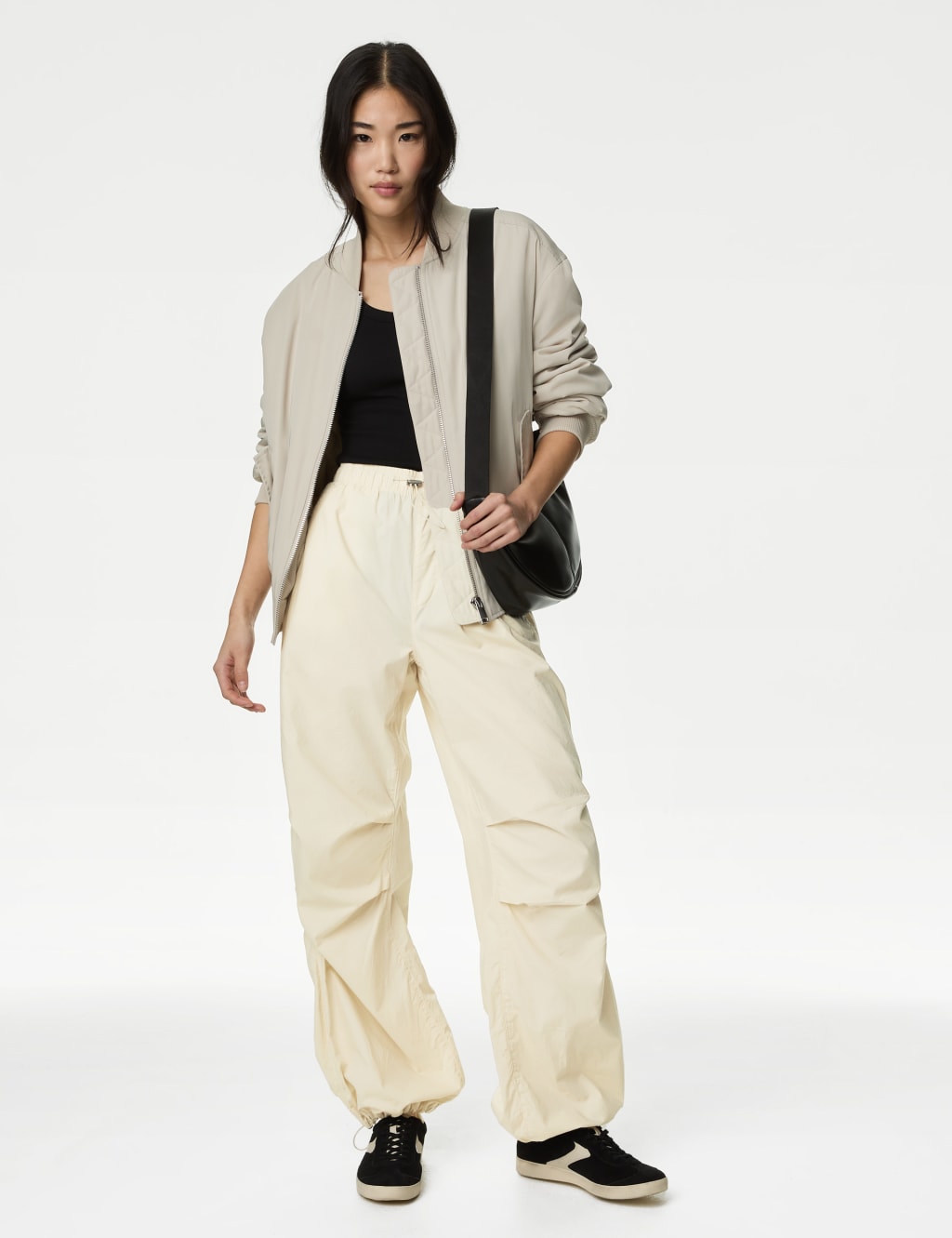 Cream pants sale