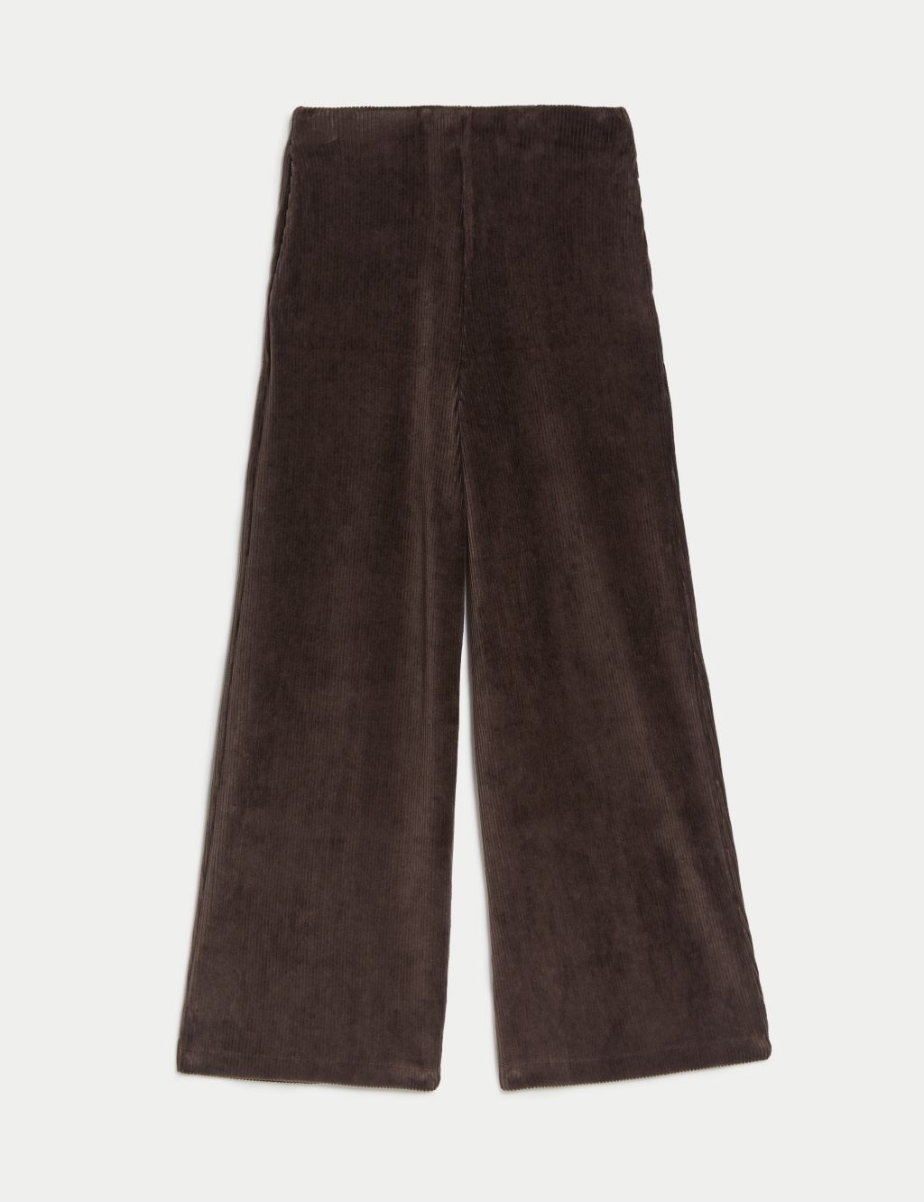Cord Wide Leg Ankle Grazer Trousers image 2