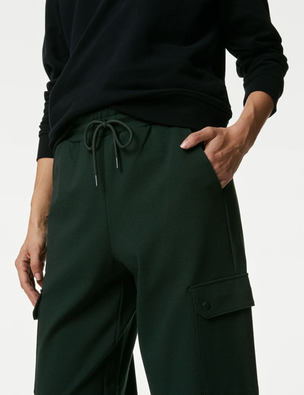 Ponte Utility Tapered Ankle Grazer Joggers image 4