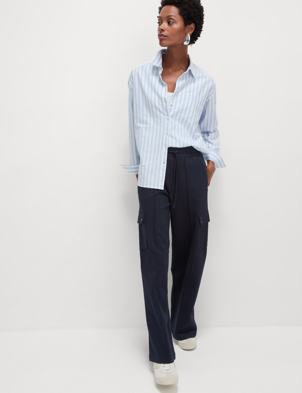 Metro Mood Wide Leg Trouser main image 1