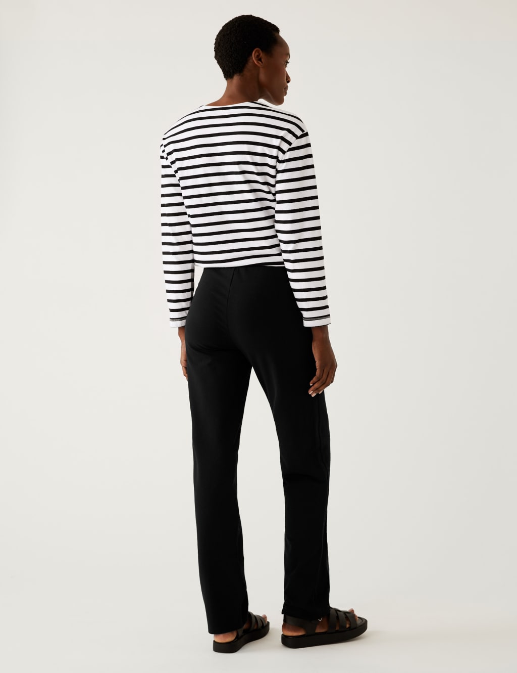 Jersey Straight Leg Joggers image 5