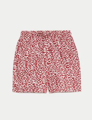 

Womens M&S Collection Shorts - Red Mix, Red Mix