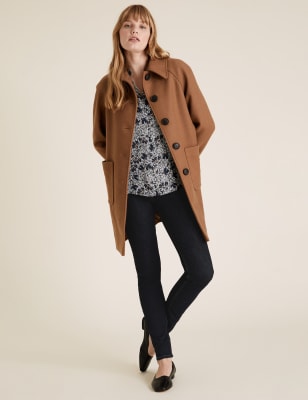 Figuurcorrigerende skinny jeans met hoge taille