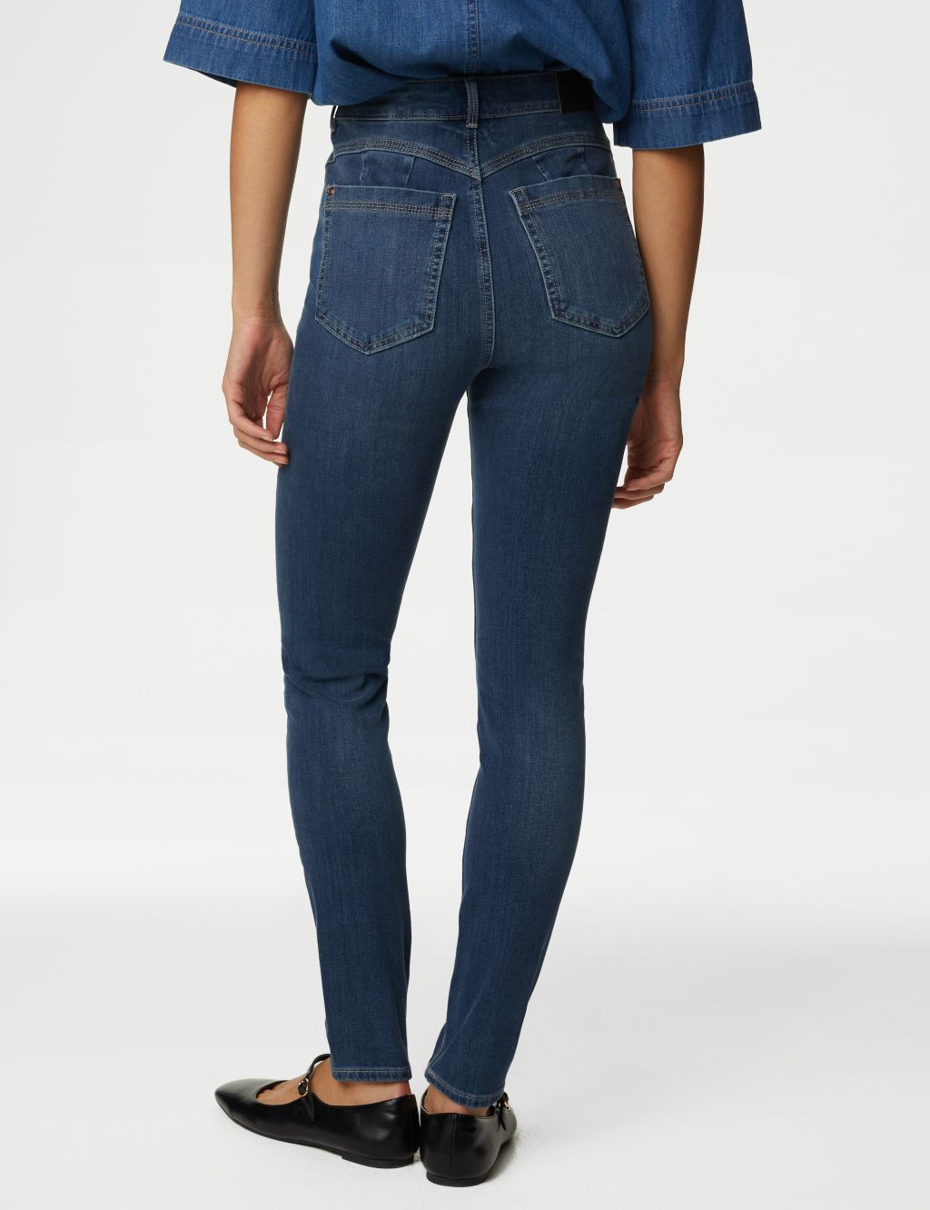Magic Shaping High Waisted Skinny Jeans image 5