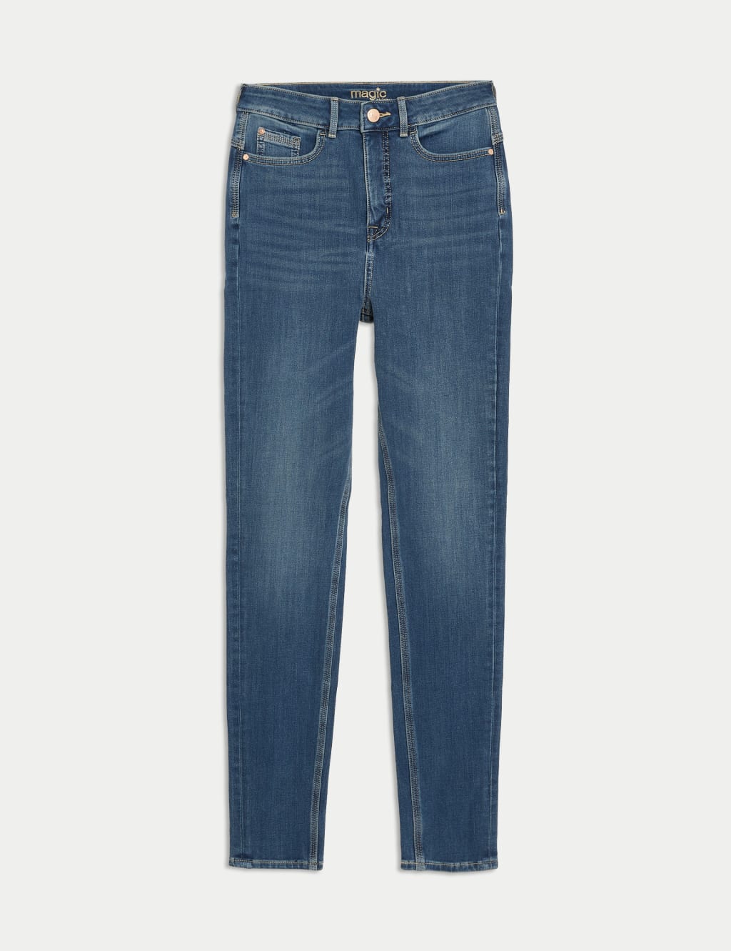 Magic Shaping High Waisted Skinny Jeans image 2