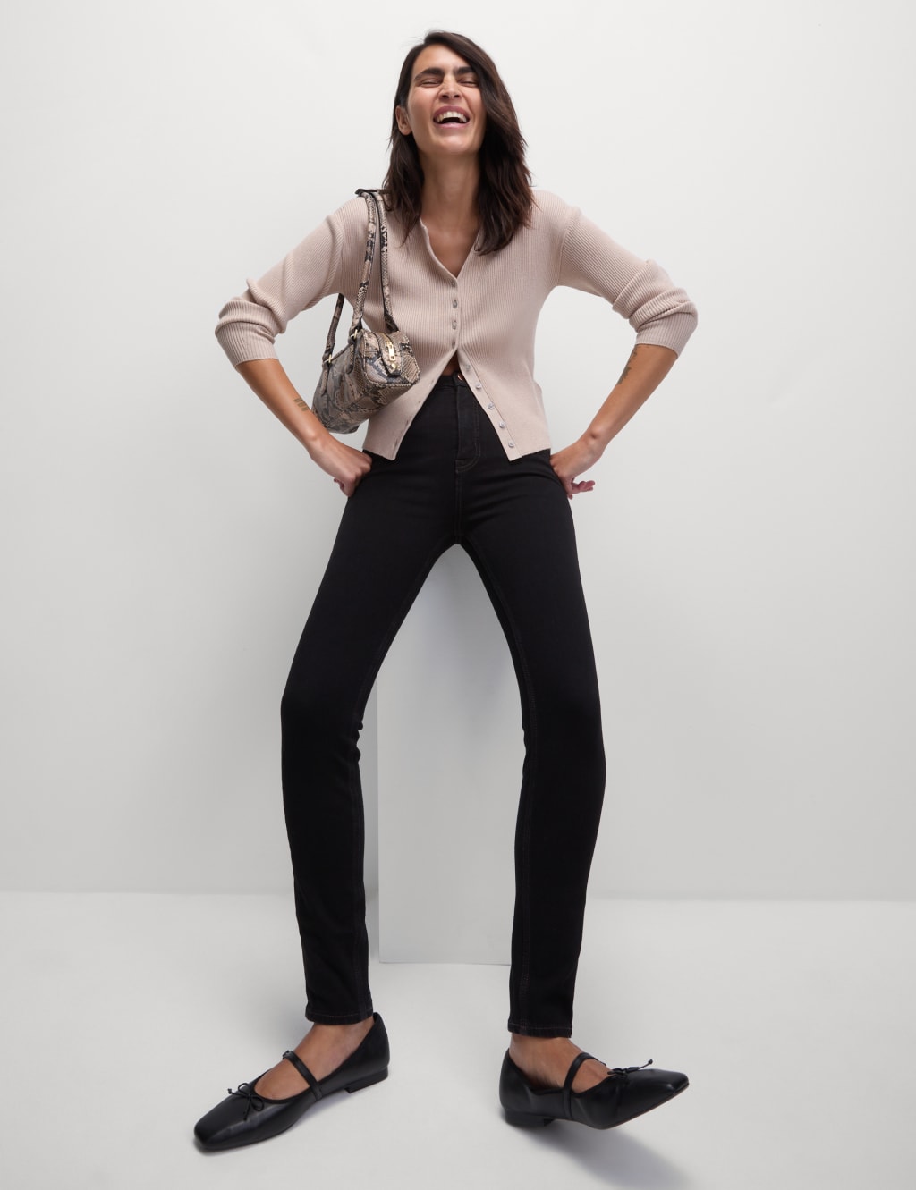 Magic Shaping High Waisted Skinny Jeans image 3
