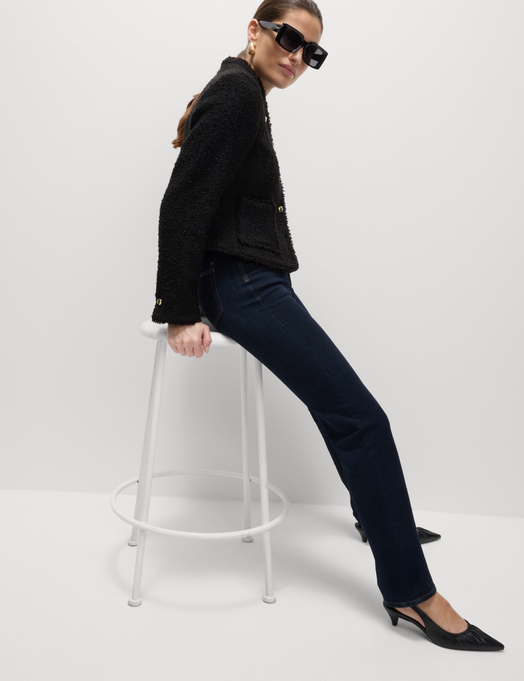 Women's Petite Trousers & Jeans