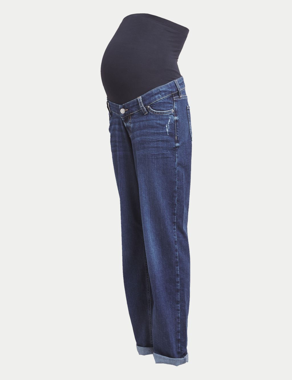 Maternity Boyfriend Jeans image 1