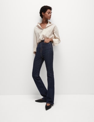 M&s store flared jeans