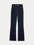 Magic Shaping-Jeans mit hohem Bund und Bootcut mit schmalem Bein