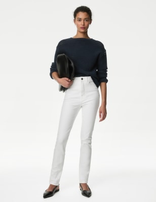 

M&S Collection Leggings de cintura alta Magic Shaping LilyWomens - Soft White, Soft White