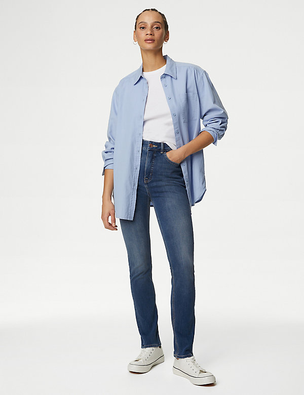Lily Magic Shaping High Waisted Jeans - ID