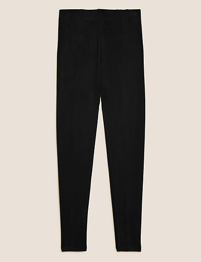 Suedette High Waisted Leggings