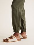 Utility Drawstring Tapered Joggers