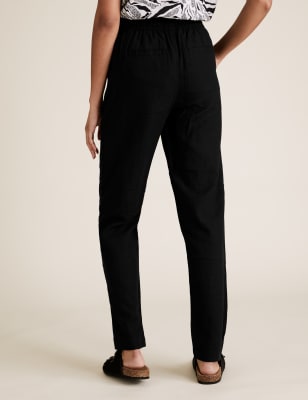 Buy Corduroy Tapered Ankle Grazer Trousers Online at Best Prices in India -  JioMart.