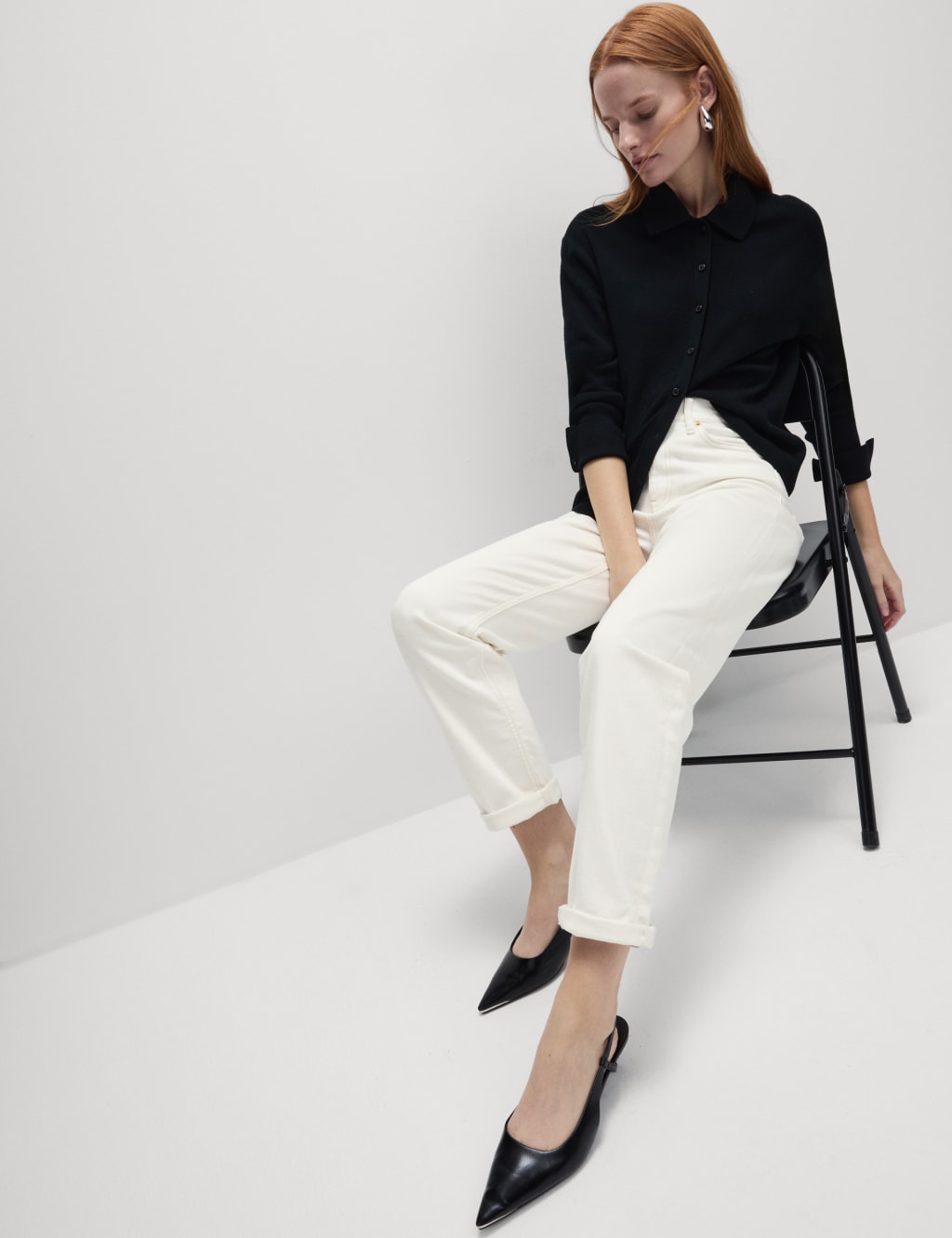 Cream online colored jeggings