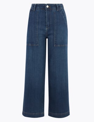 Marks and spencer 2025 wide leg jeans