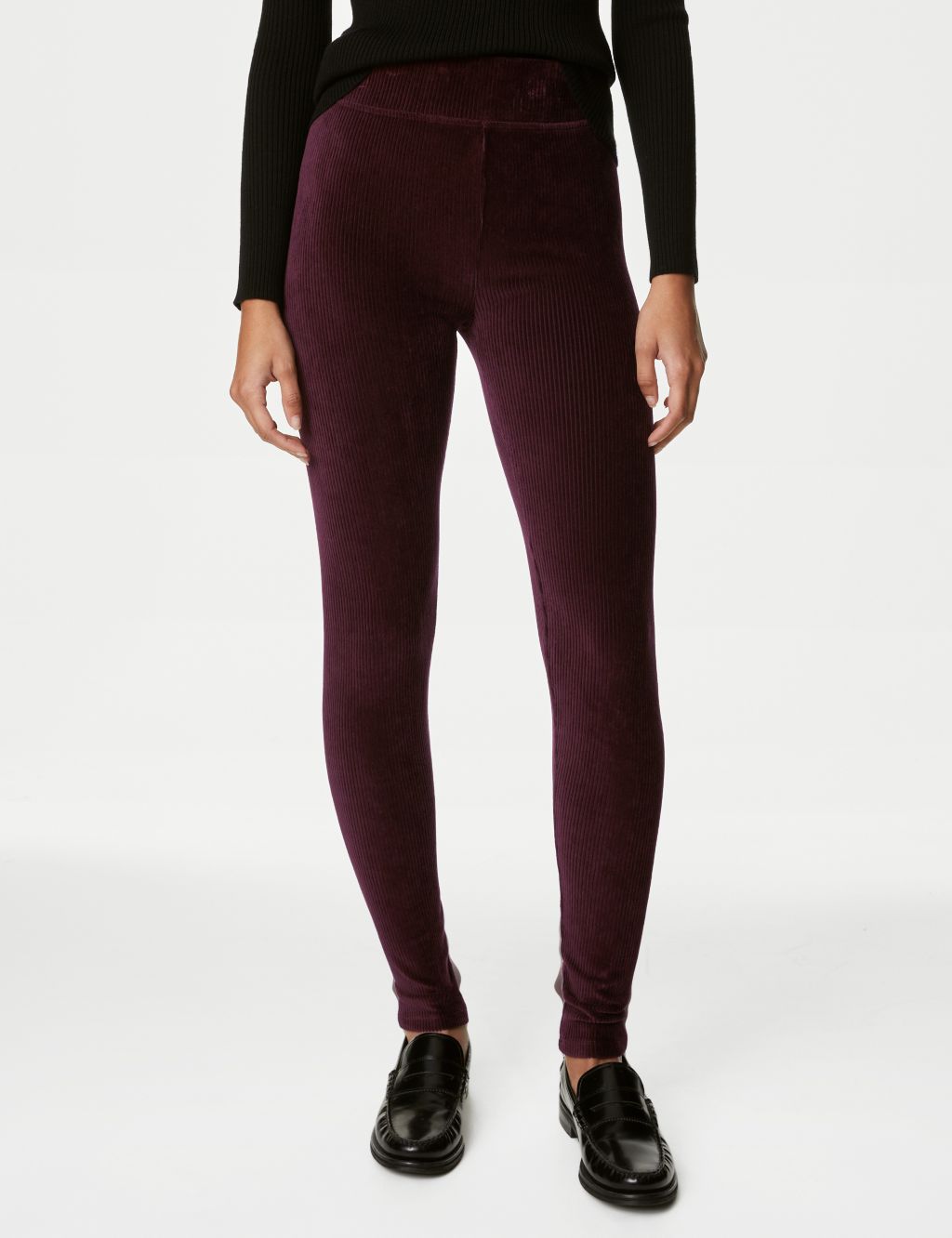 SPANX, Pants & Jumpsuits, Spanx Velvet Leggings In Color Rich Burgundy