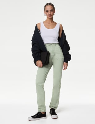 Shop Women’s Green Joggers at M&S