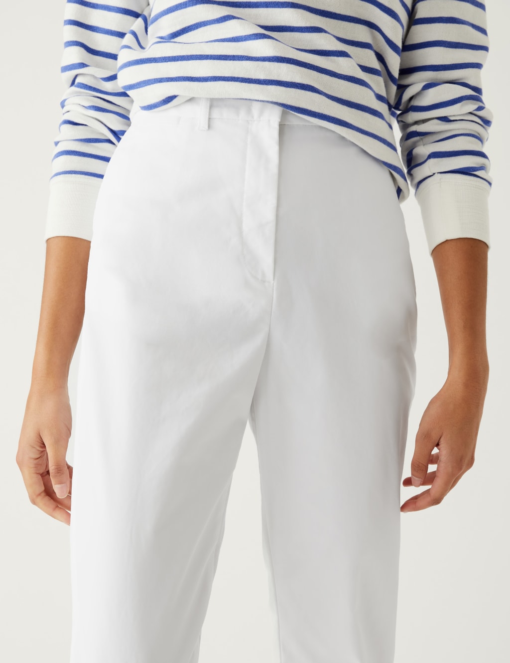 Cotton Rich Tapered Chinos image 3