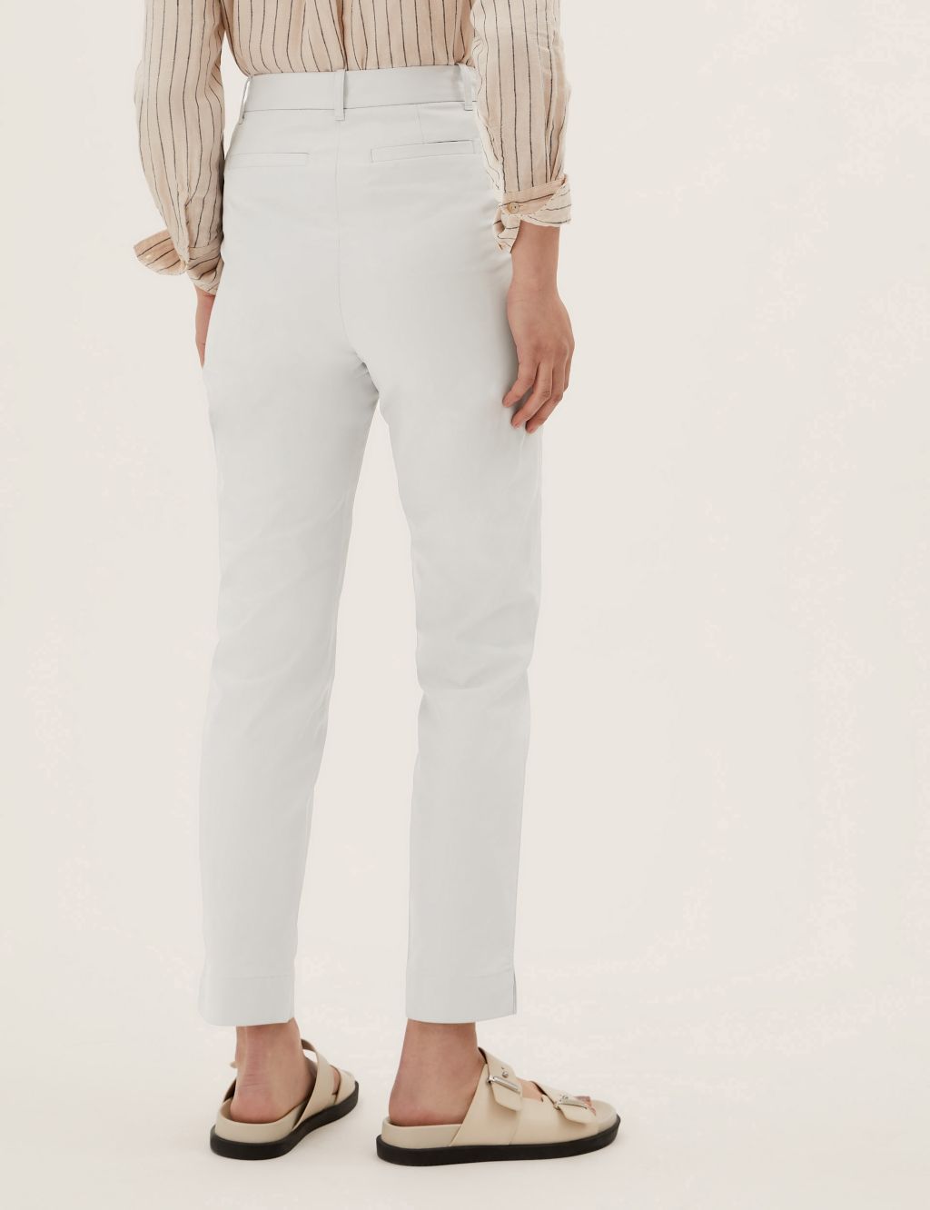 Cotton Rich Tapered Chinos image 3