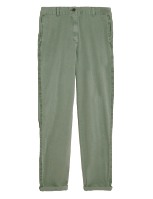 

M&S Collection Chinos tobilleros tapered de algodónWomens - Onyx, Onyx