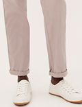 Cotton Rich Tapered Ankle Grazer Chinos