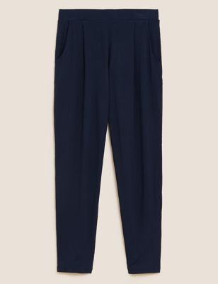 Jersey Tapered Ankle Grazer Trousers - NL