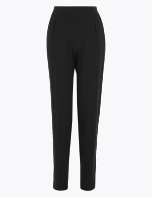 Jersey Tapered Ankle Grazer Trousers