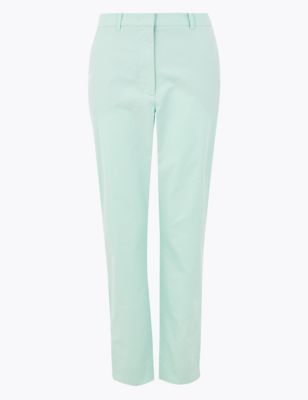 m and s striped trousers