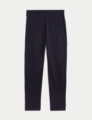 straight leg cotton joggers