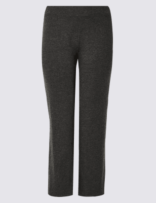 straight leg cotton joggers