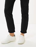 Pure Cotton Tapered Leg Chinos