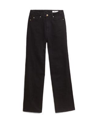M&S Womens The Wide-Leg Jeans