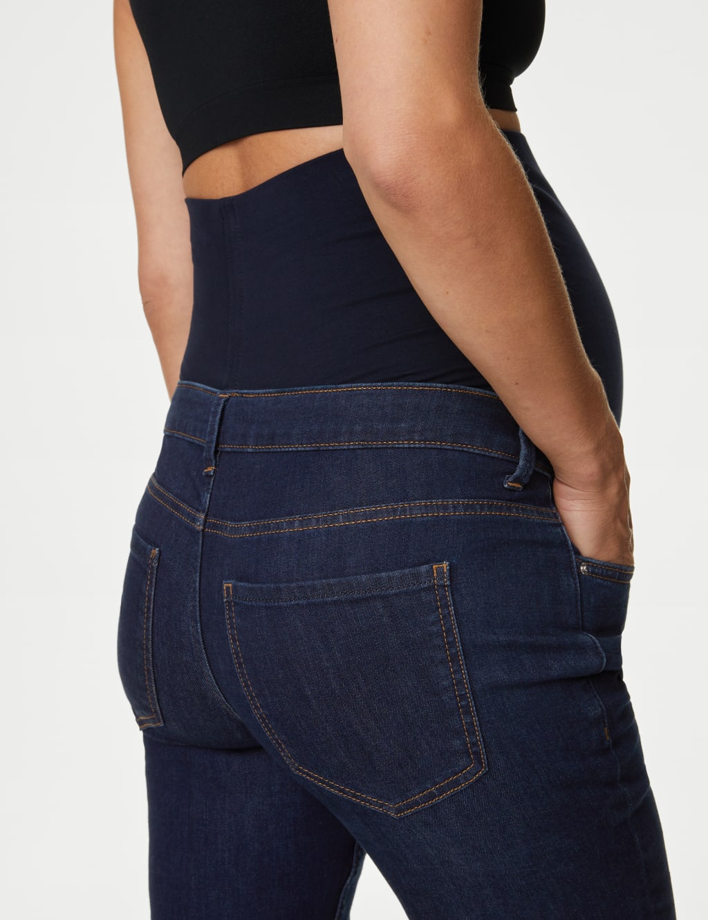 Maternity Ivy Over Bump Skinny Jeans image 5