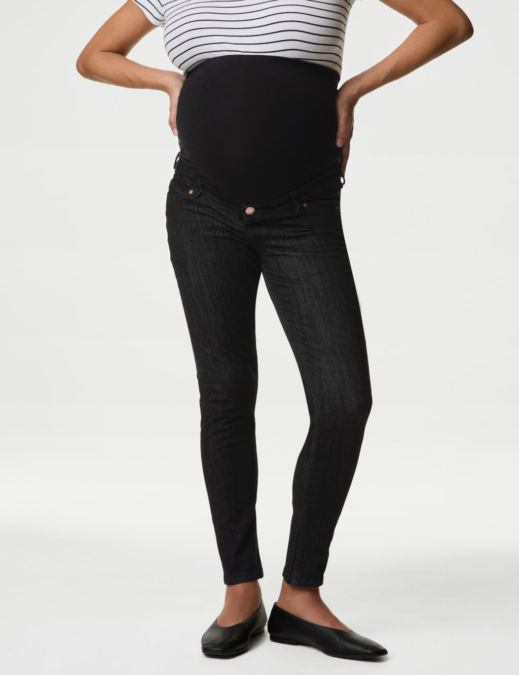 Maternity Ivy Over Bump Skinny Jeans image 3