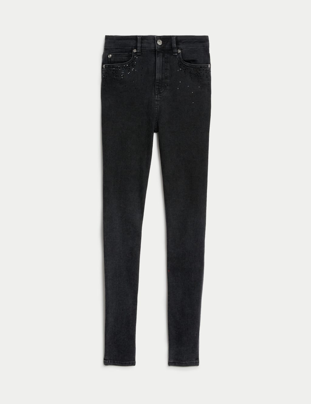 Ivy High Waisted Embellished Skinny Jeans image 2