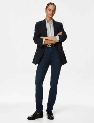Sienna Straight Leg Jeans with Stretch US M&S 